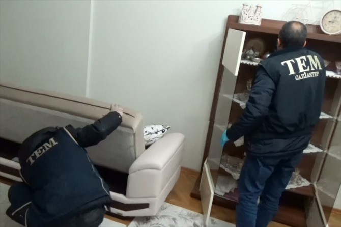Gaziantep'te PKK propagandası yapan 7 kişi gözaltına alındı