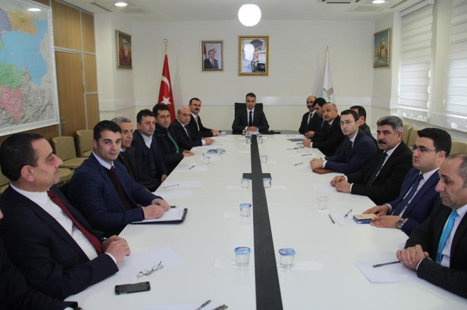 Bitlis'te il istihdam ve mesleki eğitim kurulları toplantısı yapıldı