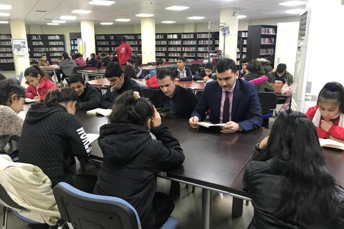 ​Batmanlı çocuklar okuyor