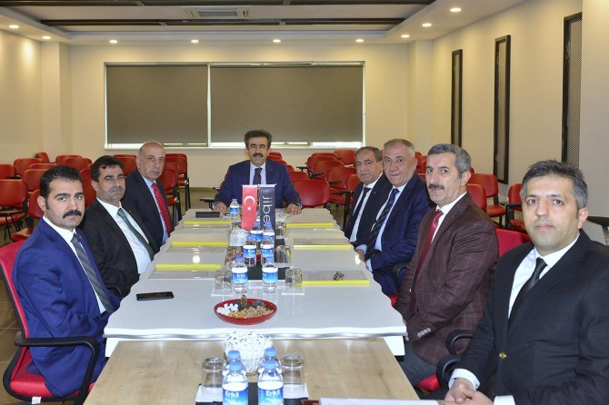 Diyarbakır'da Tekstil İhtisas OSB Yönetim Kurulu bir araya geldi