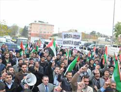 İsrail'in Gazze Saldırılıları Muş'ta Lanetlendi