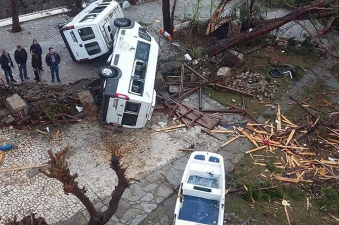 Antalya için sağanak ve fırtına uyarısı