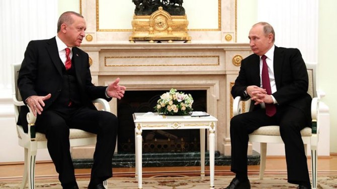 Erdoğan and Putin hold a joint press conference