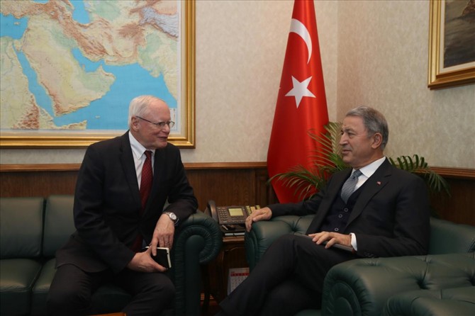 Münbiç yol haritasının tamamlanması yönündeki beklentimiz ifade edildi