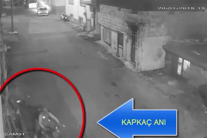 Gaziantep'teki motosikletli kapkaççı yakalandı
