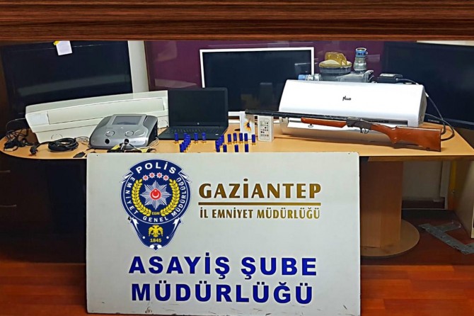 Klima hırsızları tutuklandı