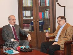 Numan Kurtulmuş Memur Sen'i Ziyaret Etti