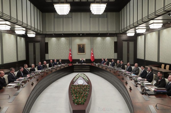 MGK toplantısı sona erdi