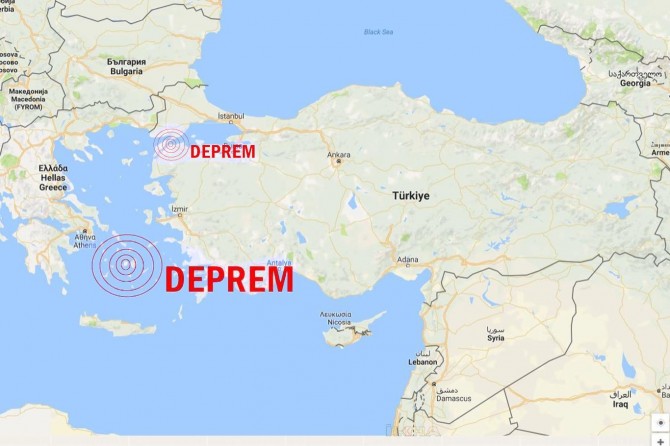 Li Behra Spî û Çanakkalê erdhej