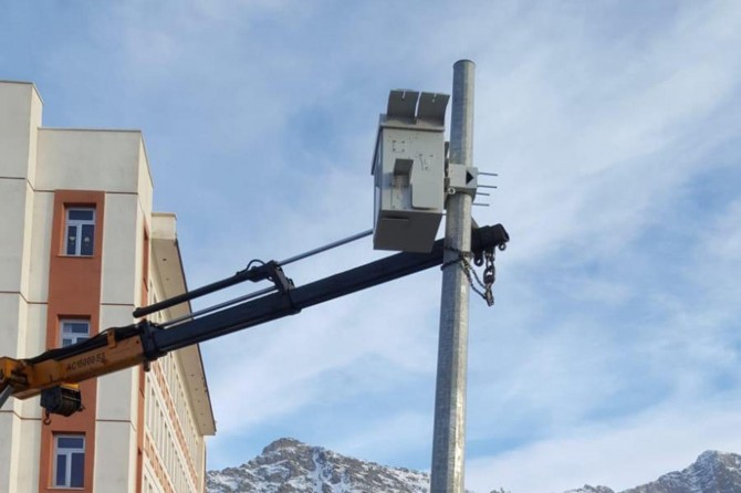 Van İpekyolu’nda okullara kamera sistemi takıldı