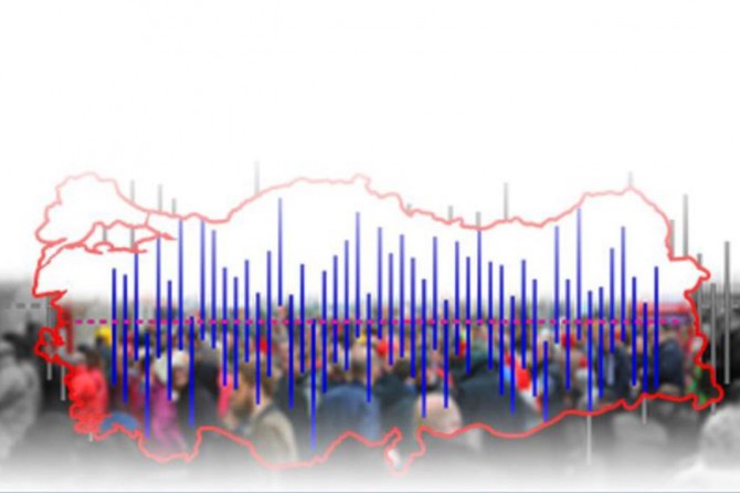 Nifûsa Tirkîyê derket li ser 82 milyonî