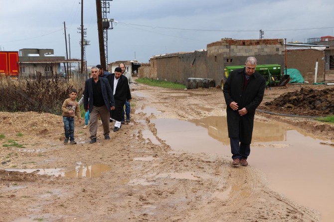 Kızıltepe'te mahalleye dönüşen köyler hizmet görmüyor