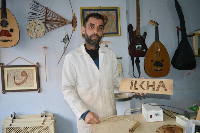 Hobi olarak başladığı sanat mesleği oldu