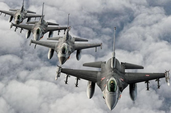 PKK hedeflerine yönelik hava harekatı