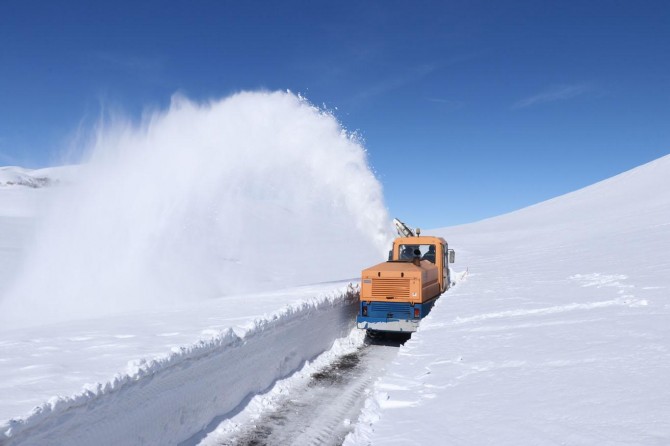 Bingöl’de karla mücadeleye 2 buçuk milyon TL harcandı