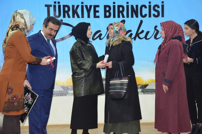 ​Okur-yazarlık kursiyerlerine sertifikaları verildi