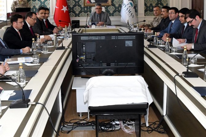 Adıyaman’da seçim güvenliği toplantısı yapıldı