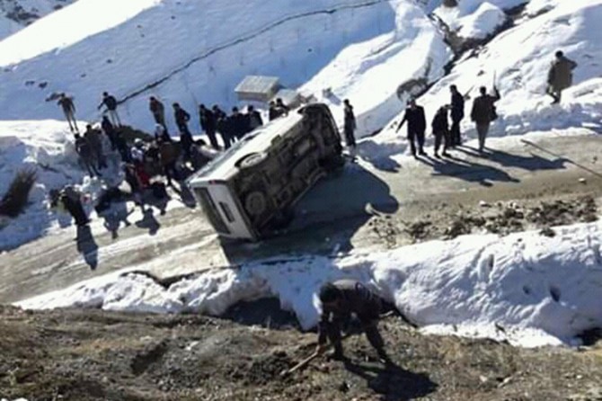 Mînîbûsa gund qulibî: 5 birîndar