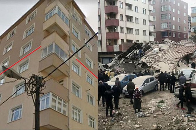 Vali Yerlikaya: Çöken binanın 3 katı kaçaktı