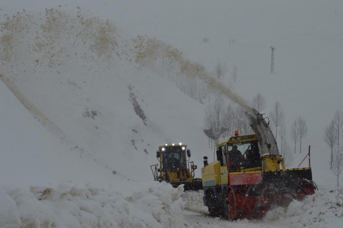 Bitlis’te kapanan 350 köy ve 298 mezra yolu ulaşıma açıldı