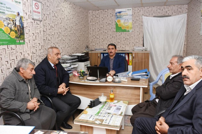 Hilvan Belediye Başkanı Aslan Ali Bayık'tan esnaf ziyareti
