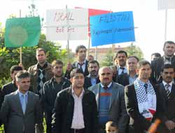 Midyat'ta İsrail Protesto Edildi (Video)