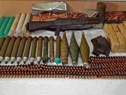 Şırnak'ta PKK'ye Ait Mühimmat Ele Geçirildi