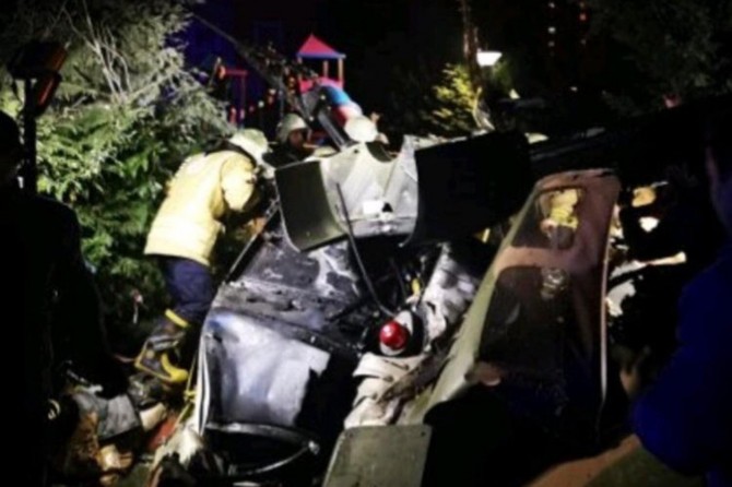 Military helicopter crashes in Istanbul killed 4 soldiers