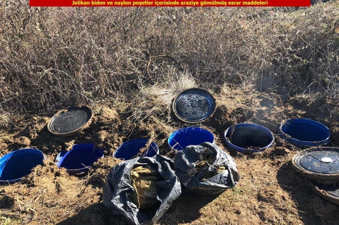 Li Diyarbekirê 5 ton esrar hat bidestxistin