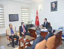 Baro Başkanı ve Yönetim Kurulu Üyeleri Diyarbakır Valisini Ziyaret Etti