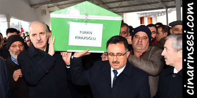 Kurtulmuş, Kirazoğlu'nun babasının cenaze törenine katıldı