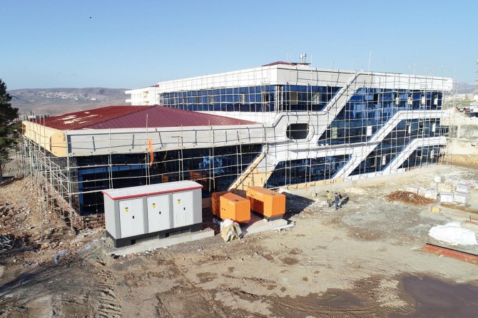 Siirt'te kadın yaşam merkezi bitme aşamasına geldi