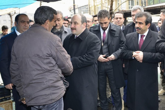 Sanayi ve Ticaret Bakanı Diyarbakır'da