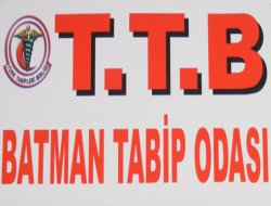 Batman Tabip Odasından Gaz Bombası Uyarısı