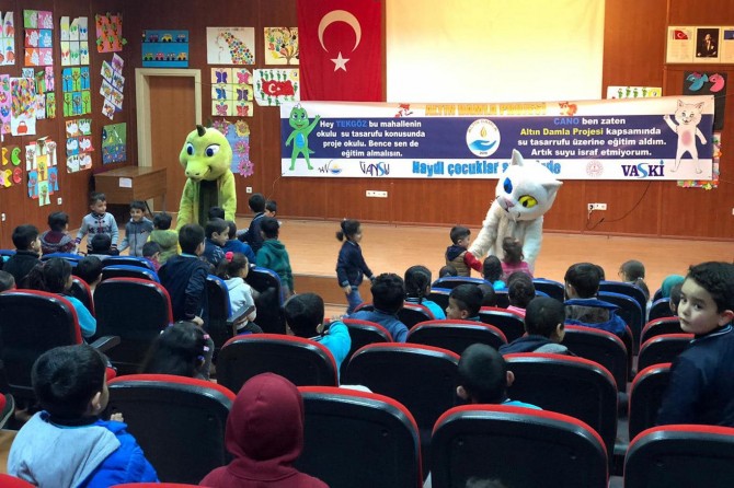 Sahip olduğumuz su kaynaklarını israf etmeden tüketmeyi hedefliyoruz