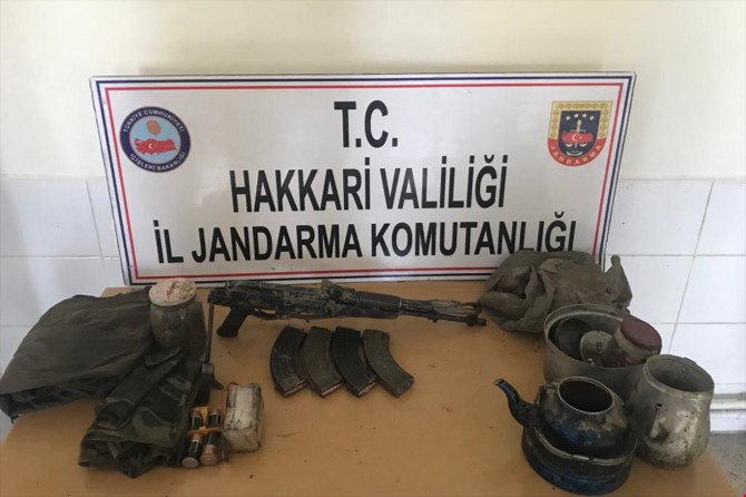 PKK'ye ait silah ve mühimmat ele geçirildi