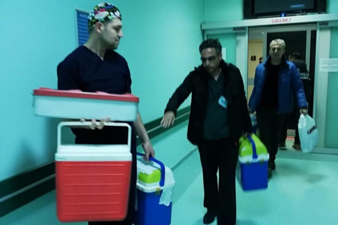 Minik Baran'ın organları 2 çocuğa umut oldu