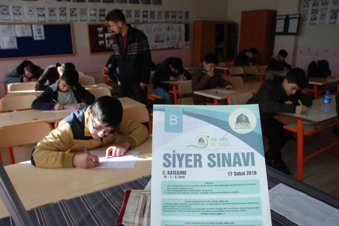 Midyat ve Savur'da Siyer Sınavı heyecanı
