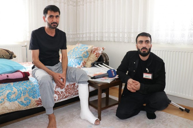 Hasta yatağında Siyer Sınavı'na girdi