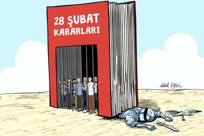 28 Şubat büyük projeydi ve her ayağı mevcuttu