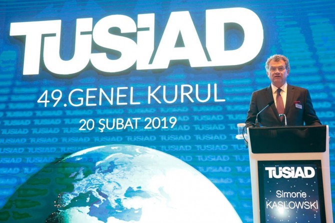 Sîmone Kaslowskîyê Îtalyan bû serokê nû yê TUSÎADê