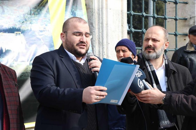 Mescid-i Aksa'ya yapılan her saldırı tüm İslam âlemine yapılmış bir saldırıdır