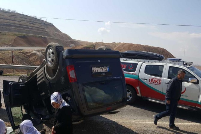 Li Sêrtê qeza: Yek jê zarok 5 kes birîndar bûn