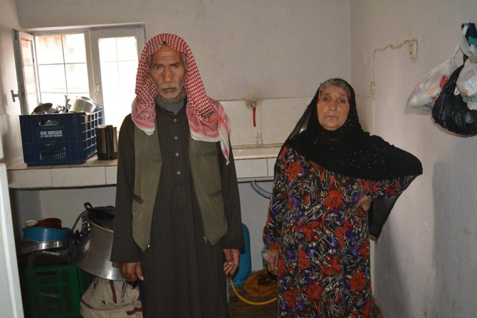 Savaştan kaçan aile 7 yıldır yokluk içinde yaşıyor