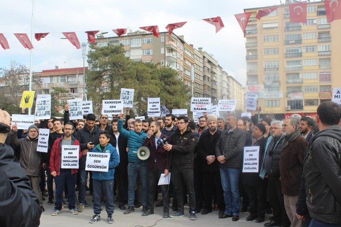 Sisi cuntasına bir tepki de Elazığ'dan