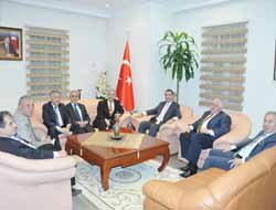 Dernek ve Federasyon Başkanlarından Diyarbakır Valisi Mustafa Toprak'a Ziyaret