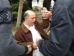 Araç Lastiği Bomba Gibi Patladı: 1 Yaralı (Video)