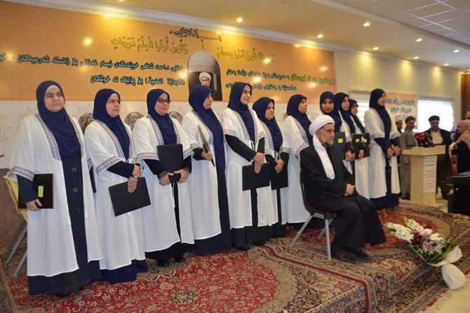 Irak Kürdistanı'nda 11 kadın icazet aldı