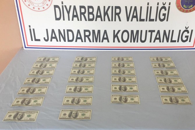 Çınar'da sahte dolar ele geçirildi