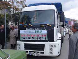 Bursa İHH'dan Suriye Mültecilerine Gıda ve Giyim Yardımı (Video)